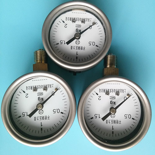 不锈钢耐震压力表